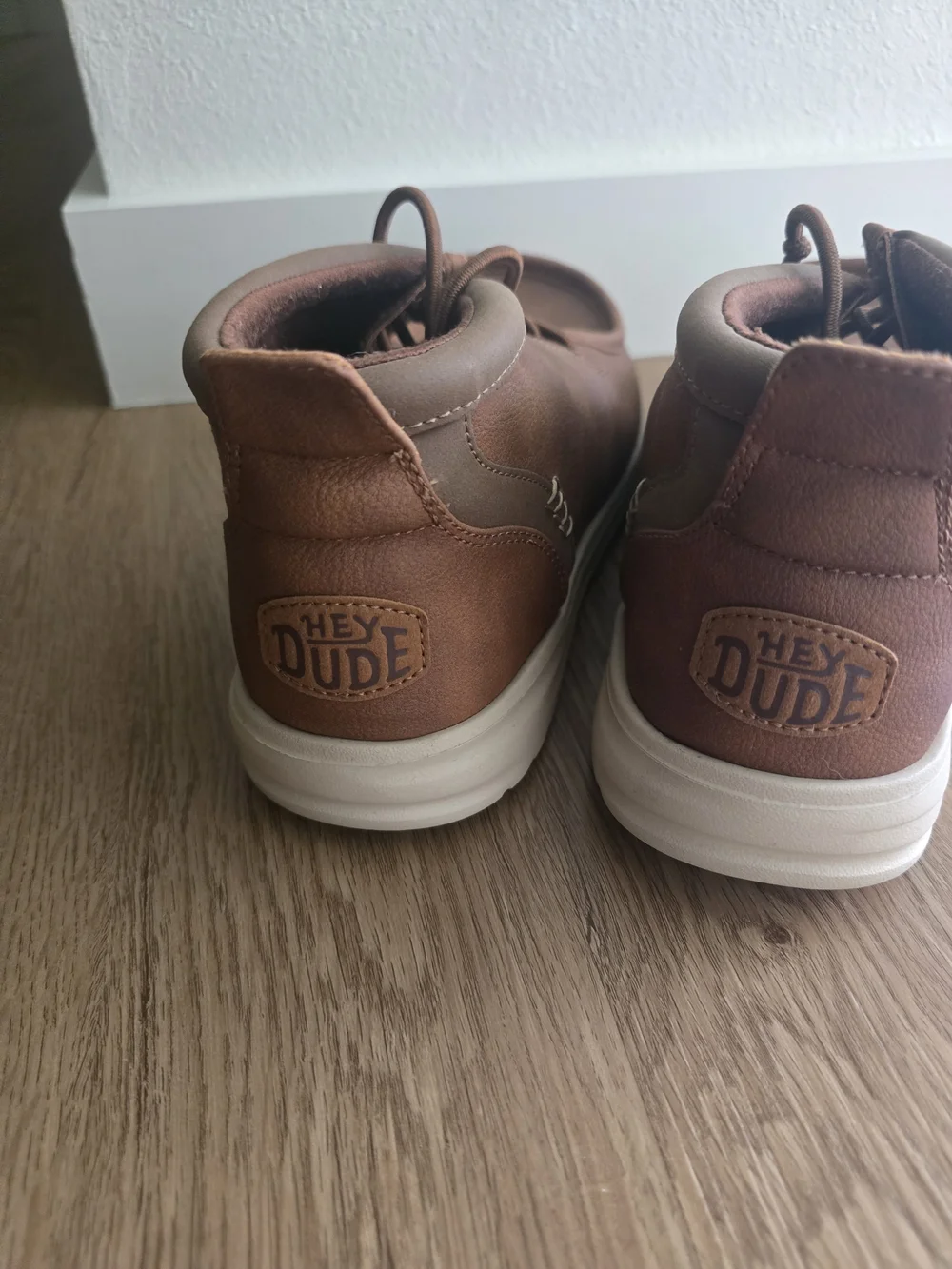 Men's Casual Lace-Up Chukka Shoes in Brown